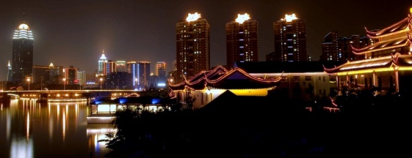 无锡  大运河公园夜景1