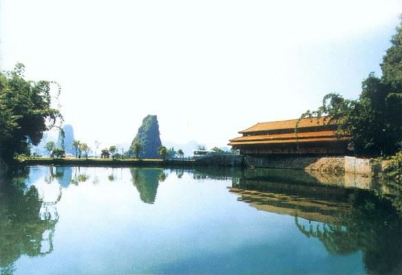 中国广西4A级景区桂林市荔浦银子岩旅游度假区1
