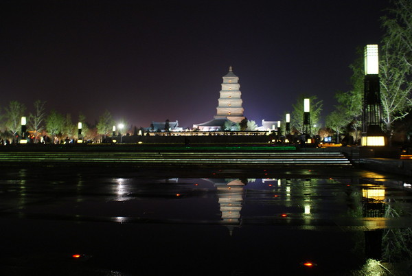 大雁塔夜景1