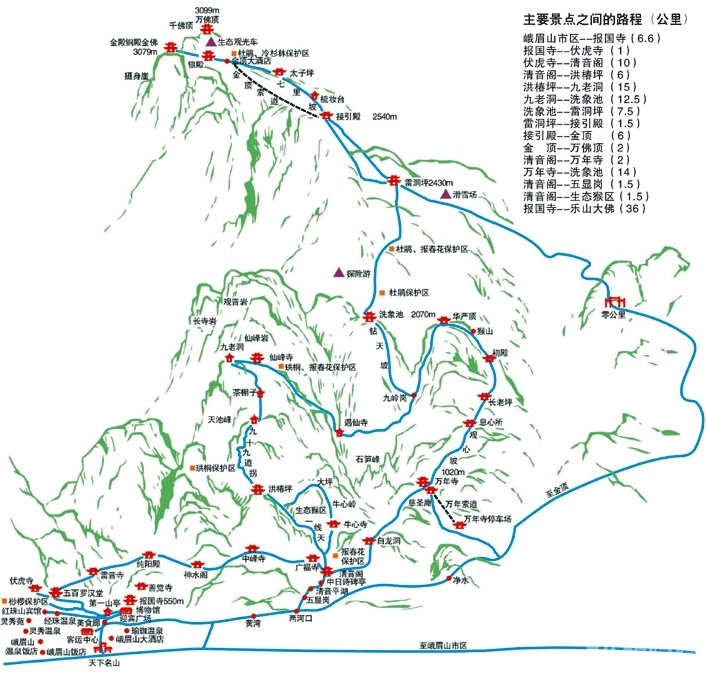 四川哪些温泉好？峨眉山灵秀温泉，尽情挥霍温泉与森林的清新晨曲夜光15