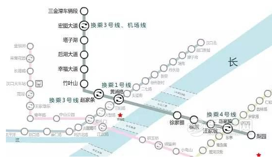 武汉地铁3号线汉江隧道贯通