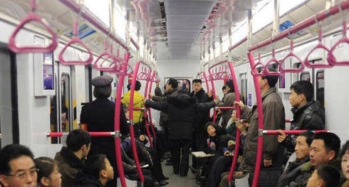 平壤市民体验地铁