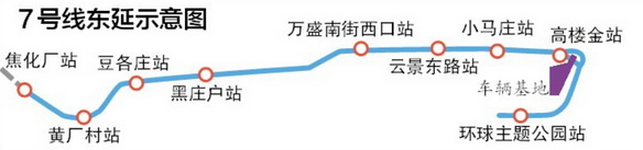 北京7号线东延最新消息