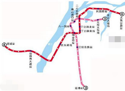 南昌地铁4号线站点