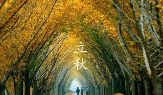 关于立秋的古诗大全