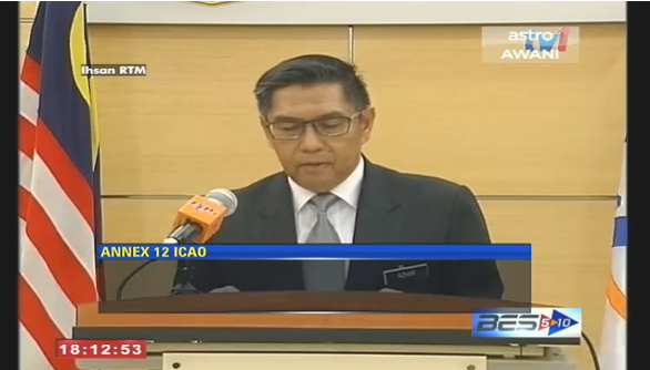 MH370航班确认失事