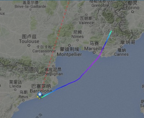 法国一架空客320飞机坠毁