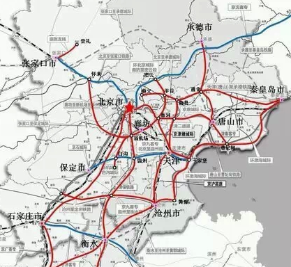 京津冀城际铁路网规划
