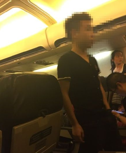 中国旅客大闹泰航