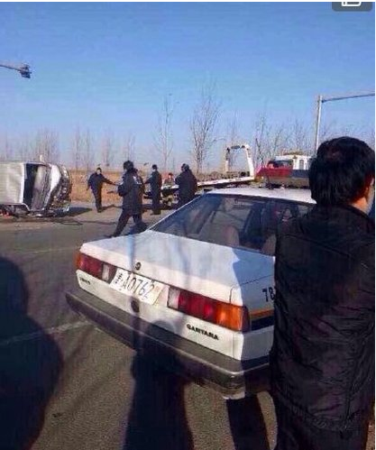 天津武清校车车祸事故1