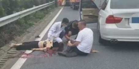 高速换胎妻被撞死最新消息1