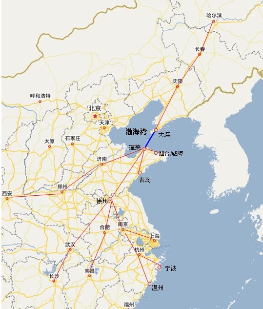 沿海高铁规划1