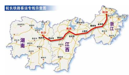 杭长高铁年底将通车1