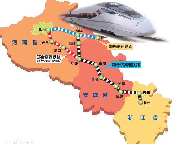 商合杭高铁所有站点1
