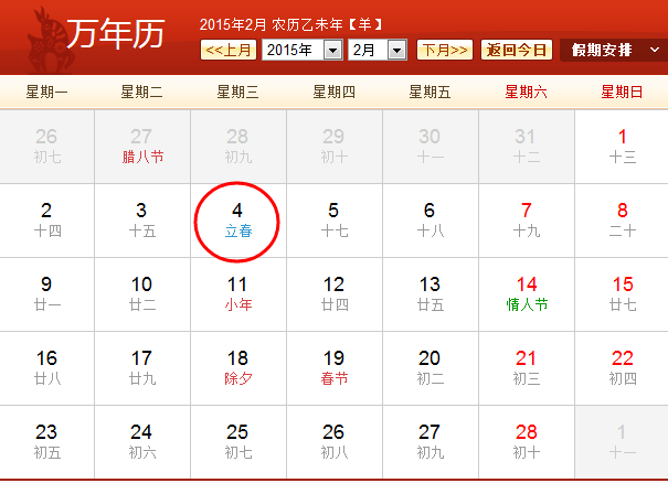 2015年立春吃什么1
