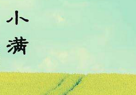 小满三候是指什么1