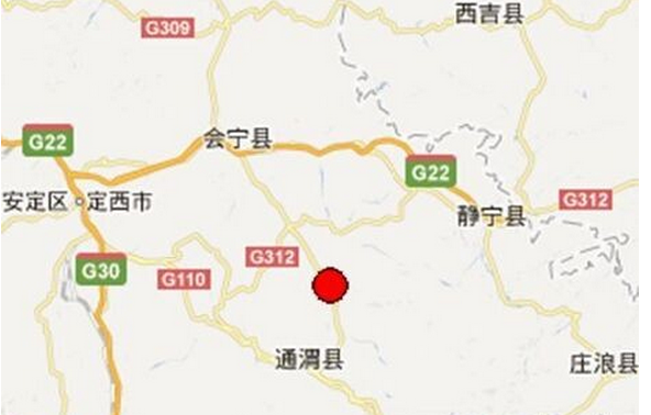 4月27日通渭2.9级地震1