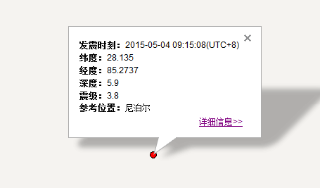 尼泊尔3.8级地震1