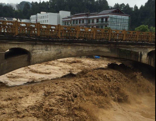 雷州暴雨引发洪水1