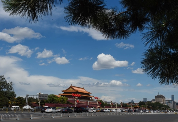 北京极品蓝天难得一见2