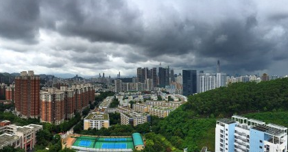 台风鲸鱼加强为强热带风暴级1