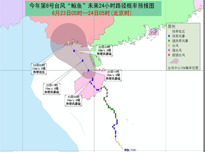 第8号台风鲸鱼来袭1