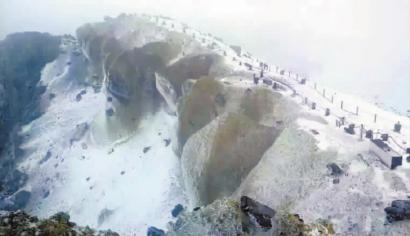 7月1日长白山下雪1