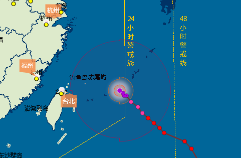 2015年第9号台风路径1
