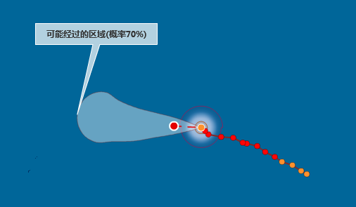 2015年第12号台风实时路径图1