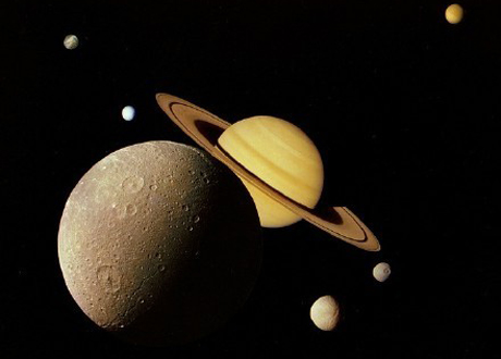 土星合月浪漫上演1