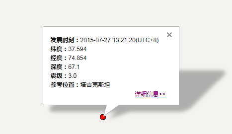 7.27塔吉克斯坦地震最新消息1