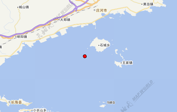 大连庄河市地震最新消息1