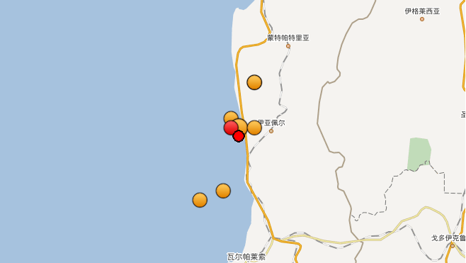 智利发生6.5地震最新消息1