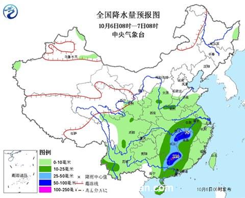 广东局地大暴雨 华北黄淮局地重度霾2