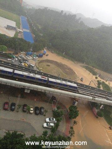 广东局地大暴雨 华北黄淮局地重度霾1