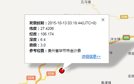 贵州金沙地震最新消息1