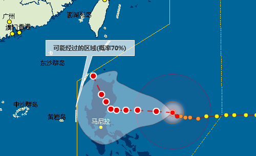 台风巨爵下周或登陆闽1
