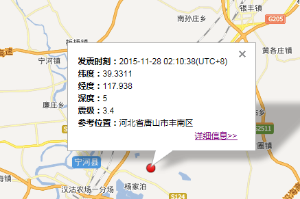 2015年11月28日河北地震最新消息1