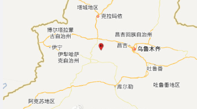 新疆发生地震1