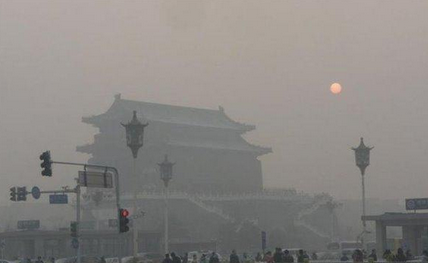 12月8日北京雾霾红色预警1