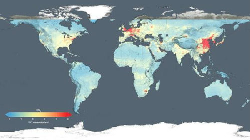 全球雾霾地图1