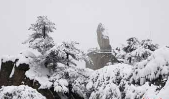 安徽遭遇寒潮降雪1