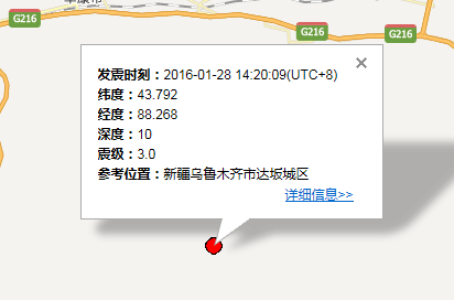 2016年1月28日新疆地震最新消息1