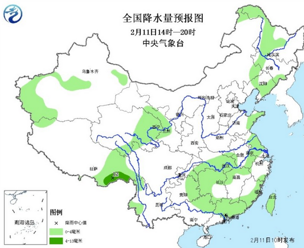中东部迎大范围雨雪1