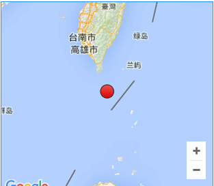4月26日台湾4.8级地震1