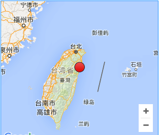 4.28台湾花莲县地震最新情况1