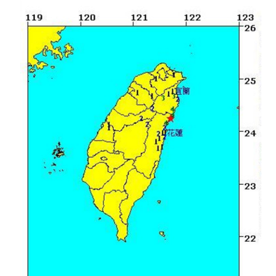 2016年5月1日台湾4.0级地震最新消息1
