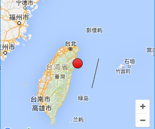 5月1日台湾4.0级地震最新消息1