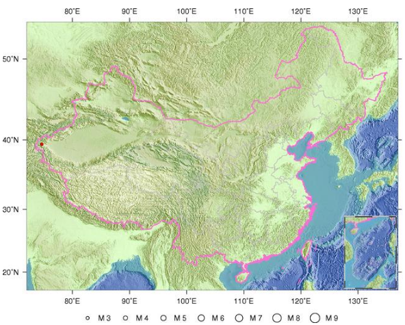 2016年5月3日新疆地震最新消息1