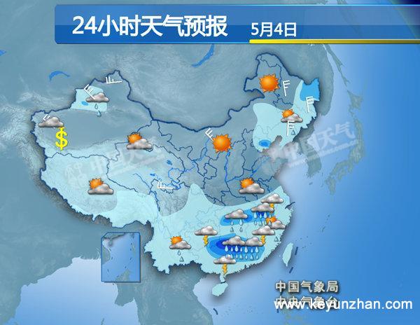 东北多地雨量破极值 江南华南雨再袭1